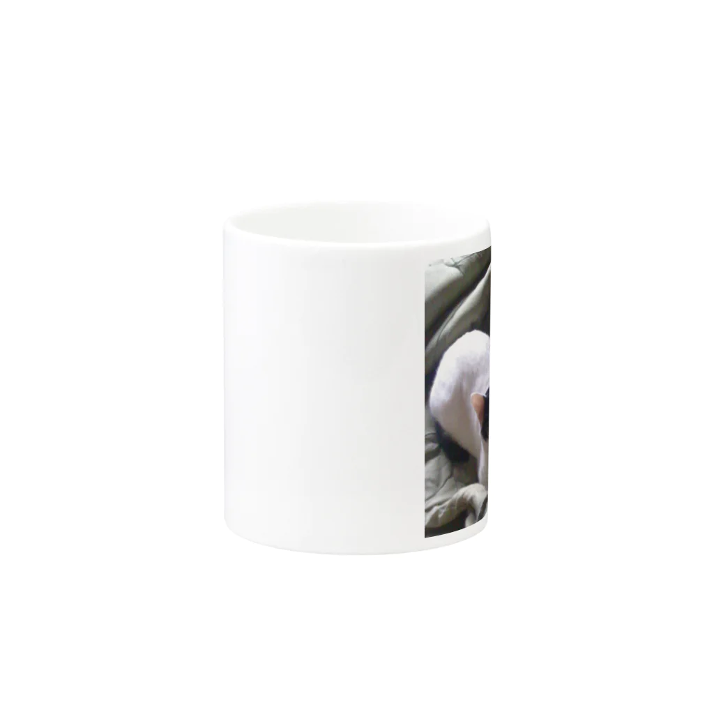 AtelierLovenestのカップル猫 Mug :other side of the handle