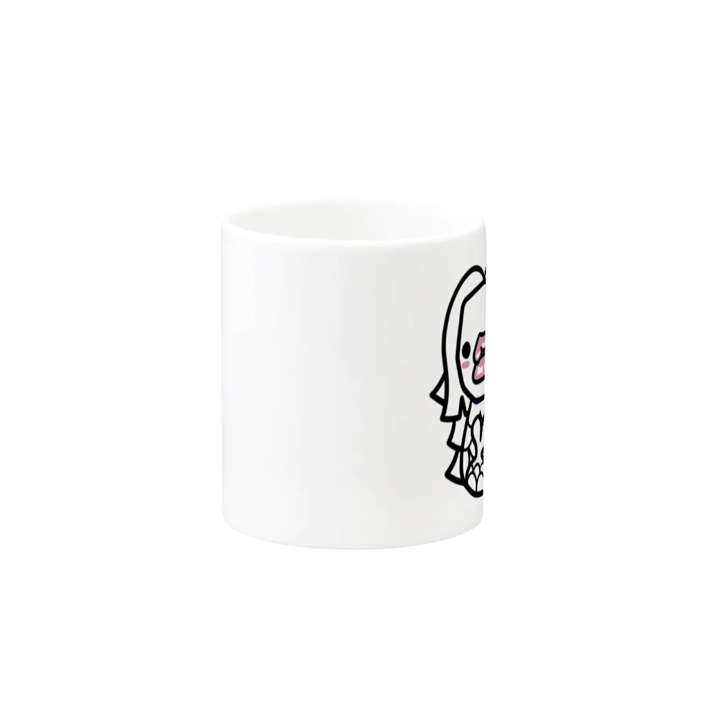 ハローマーライオンのfdafdafadfa マーライオン シャツ  Mug :other side of the handle