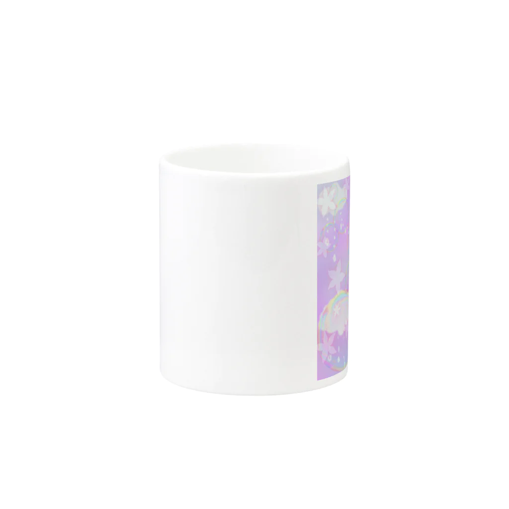 妃兎@モモンガのPure Blossom  Mug :other side of the handle