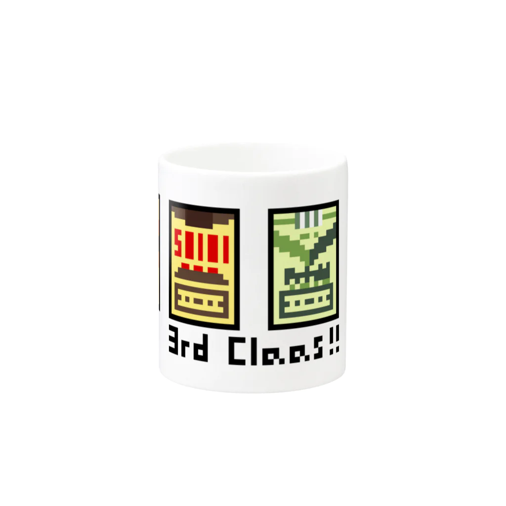 8bit_smokerの3rd Class!! Mug :other side of the handle