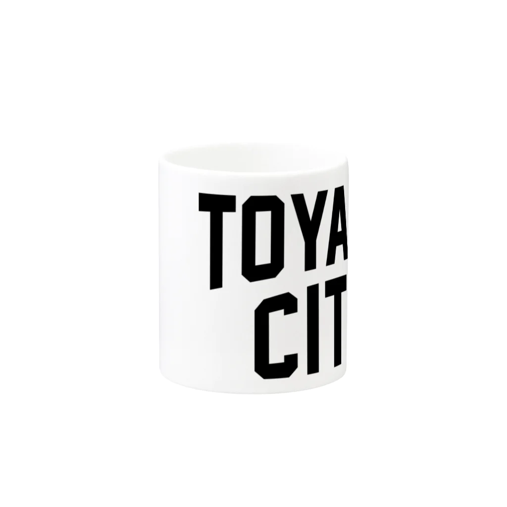 JIMOTOE Wear Local Japanのtoyama city　富山ファッション　アイテム Mug :other side of the handle