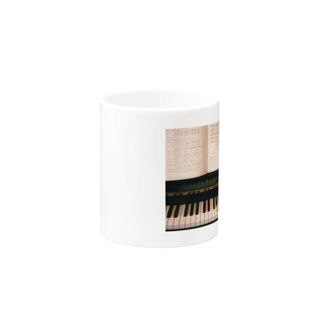 音楽喫茶そぽしなのエチュードとエビ天 Mug :other side of the handle