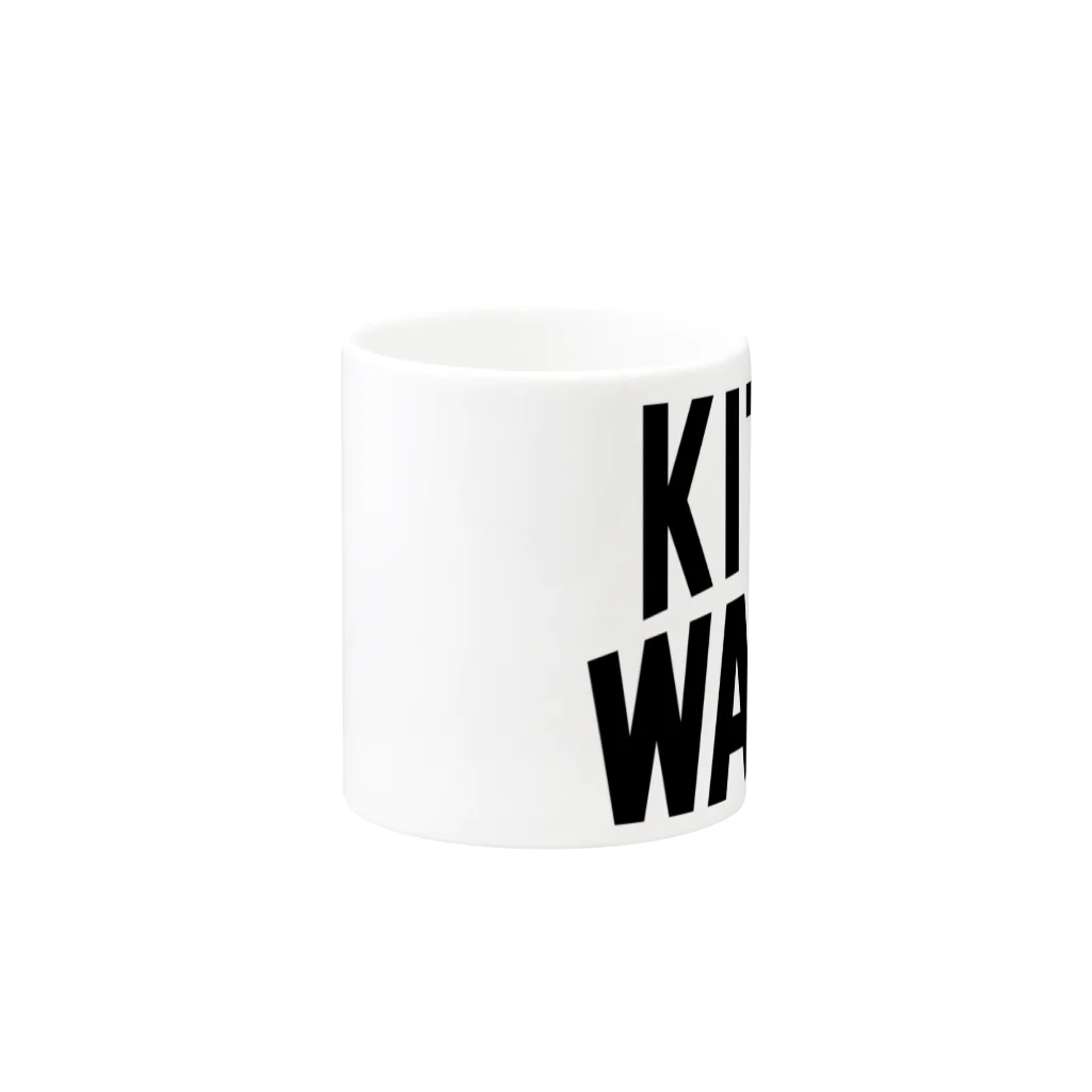 JIMOTOE Wear Local Japanの北区 KITA WARD Mug :other side of the handle