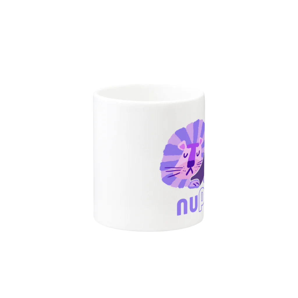 nuppuのライオンking P Mug :other side of the handle
