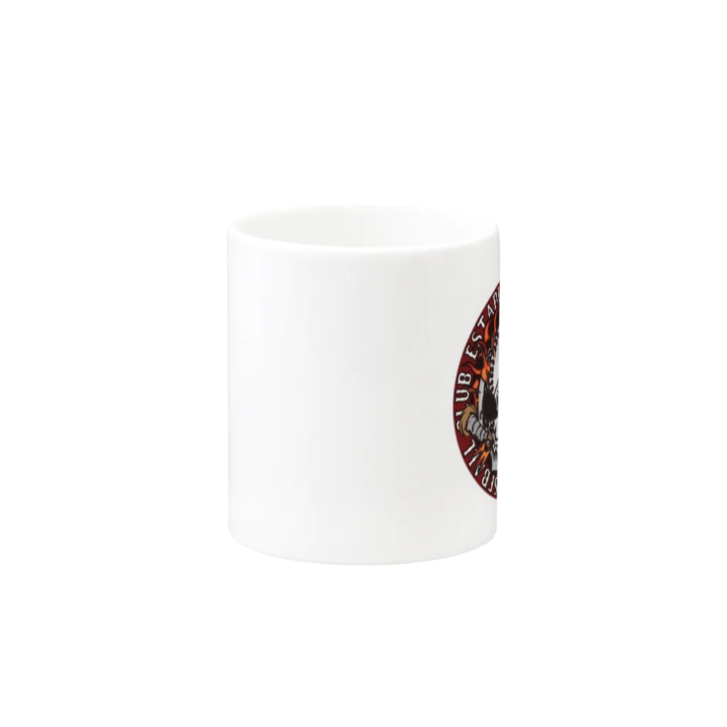 WILDPITCH BASEBALL CLUB OFFICIAL SHOPのWILDPITCH BASEBALL CLUB 公式グッズ Mug :other side of the handle