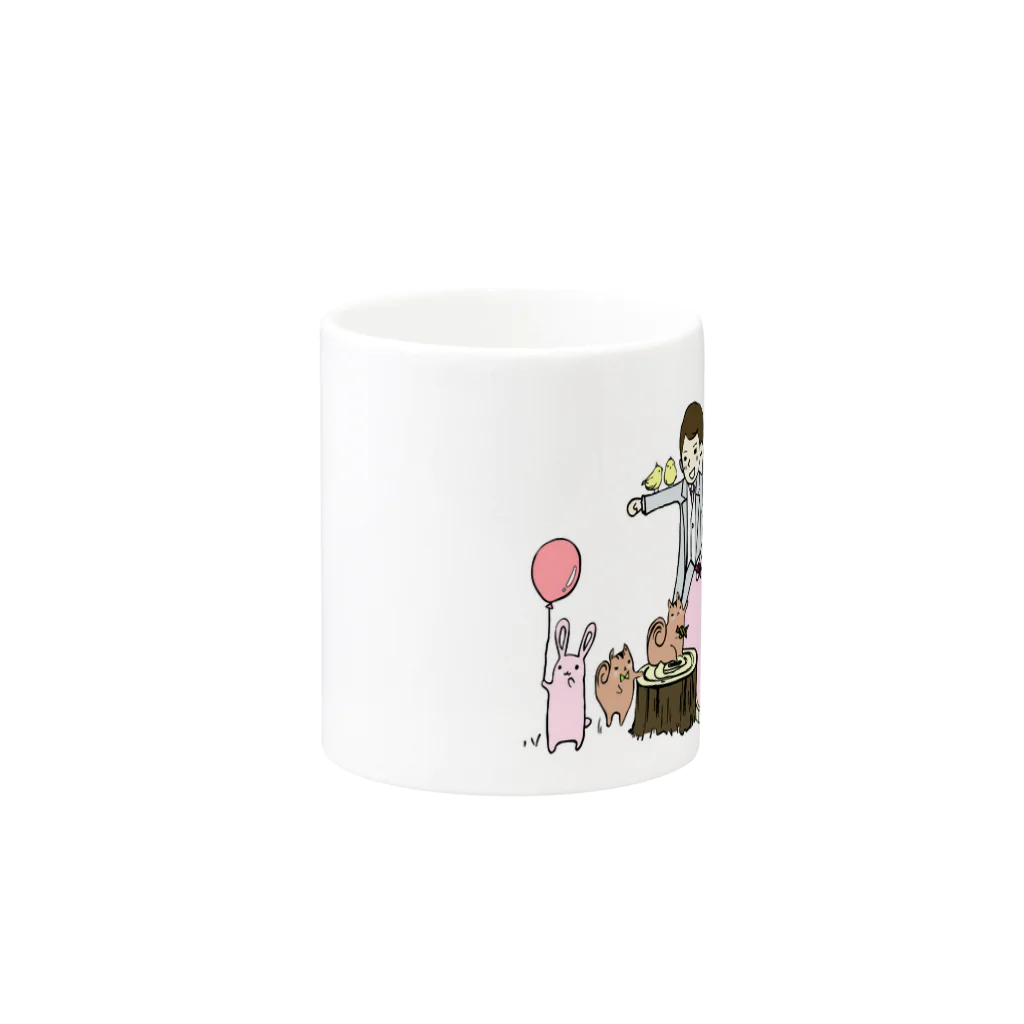 sayunagiのweddingday Mug :other side of the handle