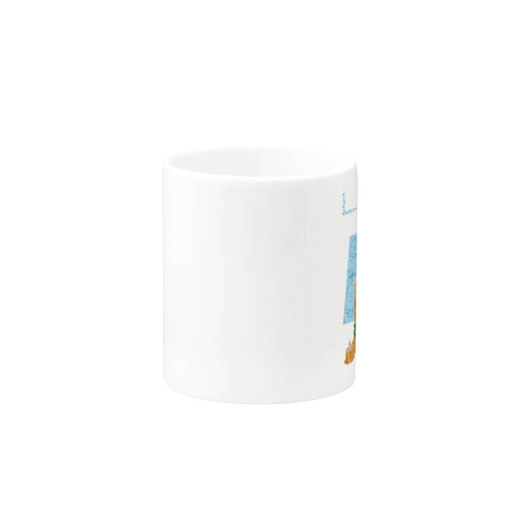 abeshiのLIFE人魚 Mug :other side of the handle