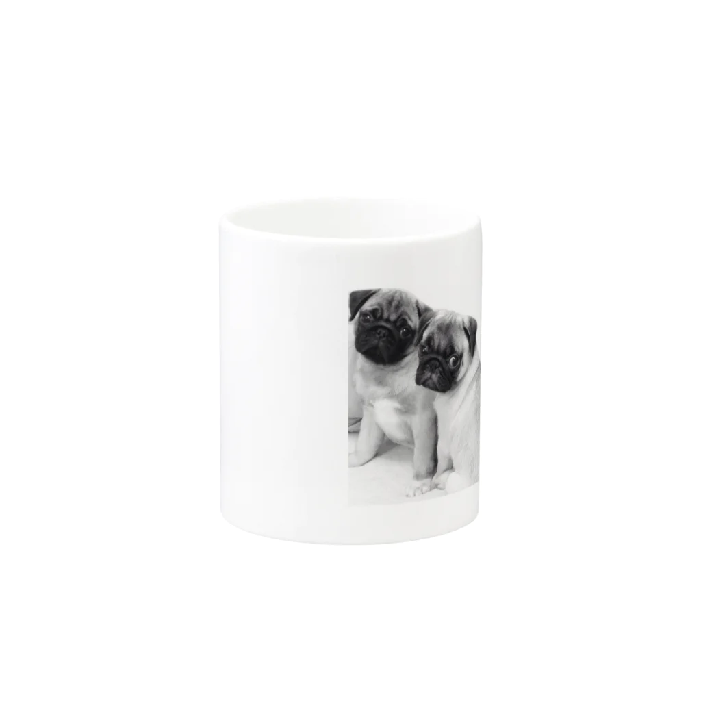 PUG283の３PUG Mug :other side of the handle