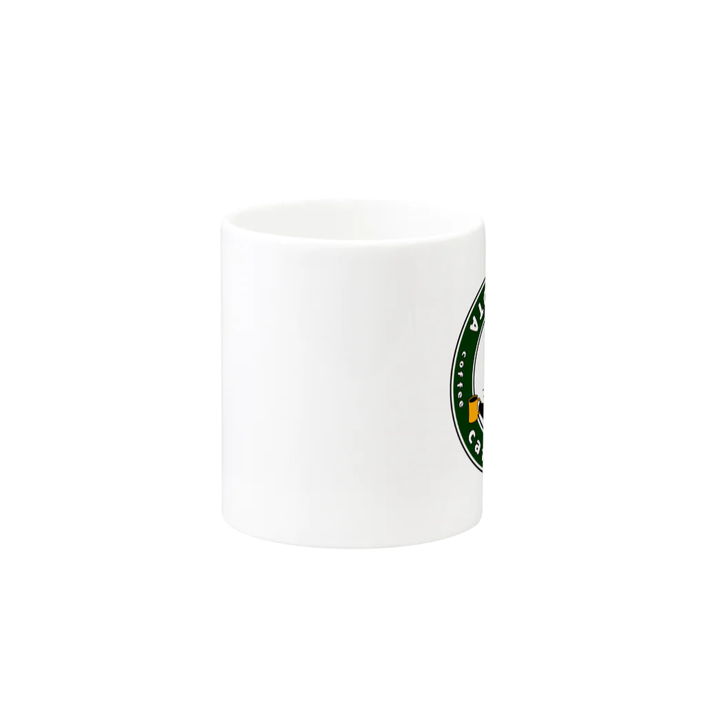 cafeCOTA-SHOPのカフェコタ Mug :other side of the handle