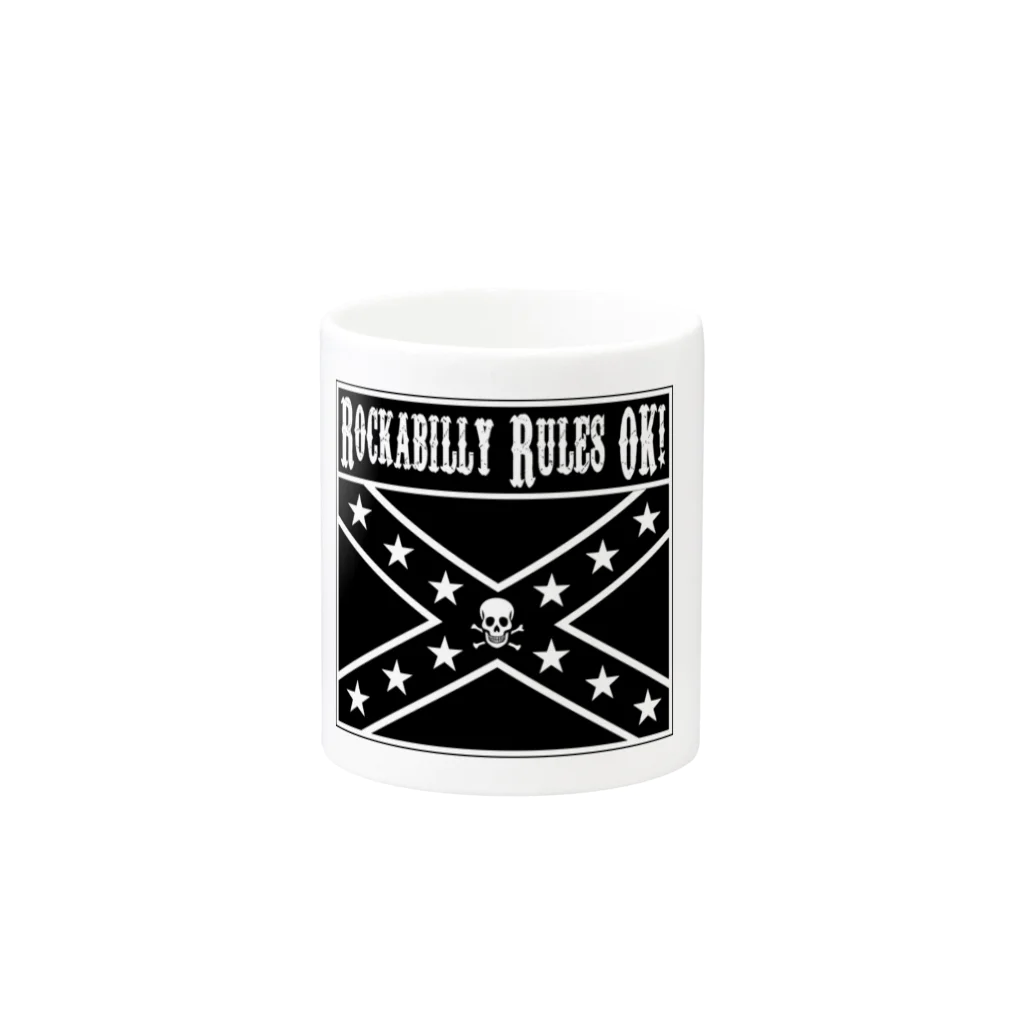 CRAZY LEGSのRockabilly Rules OK! Mug :other side of the handle