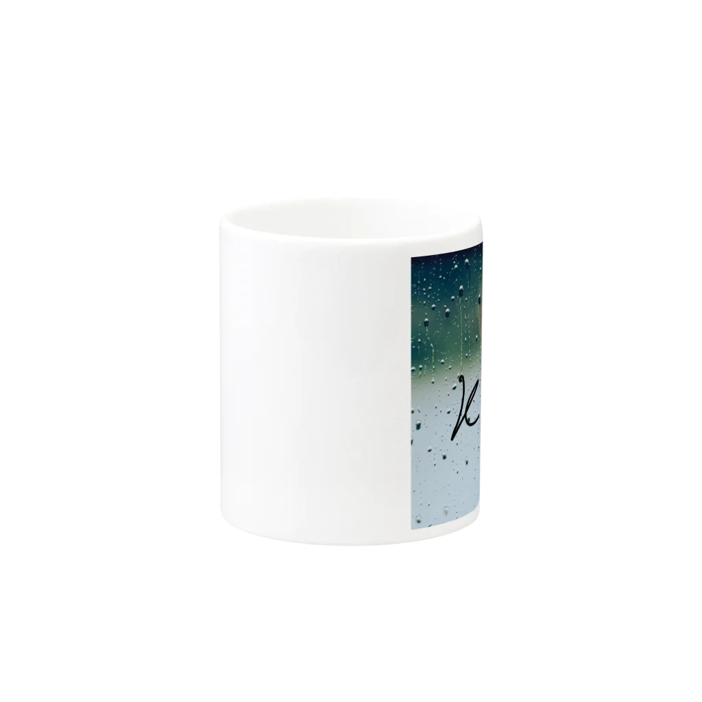 ☂︎*̣̩⋆̩傘⋆̩*̣̩の☂︎*̣̩⋆̩傘⋆̩*̣̩☂︎のグッズ Mug :other side of the handle