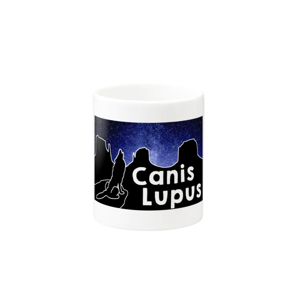 Canis Lupus(キャニス•ルーパス)のCanis Lupus Star Mug :other side of the handle