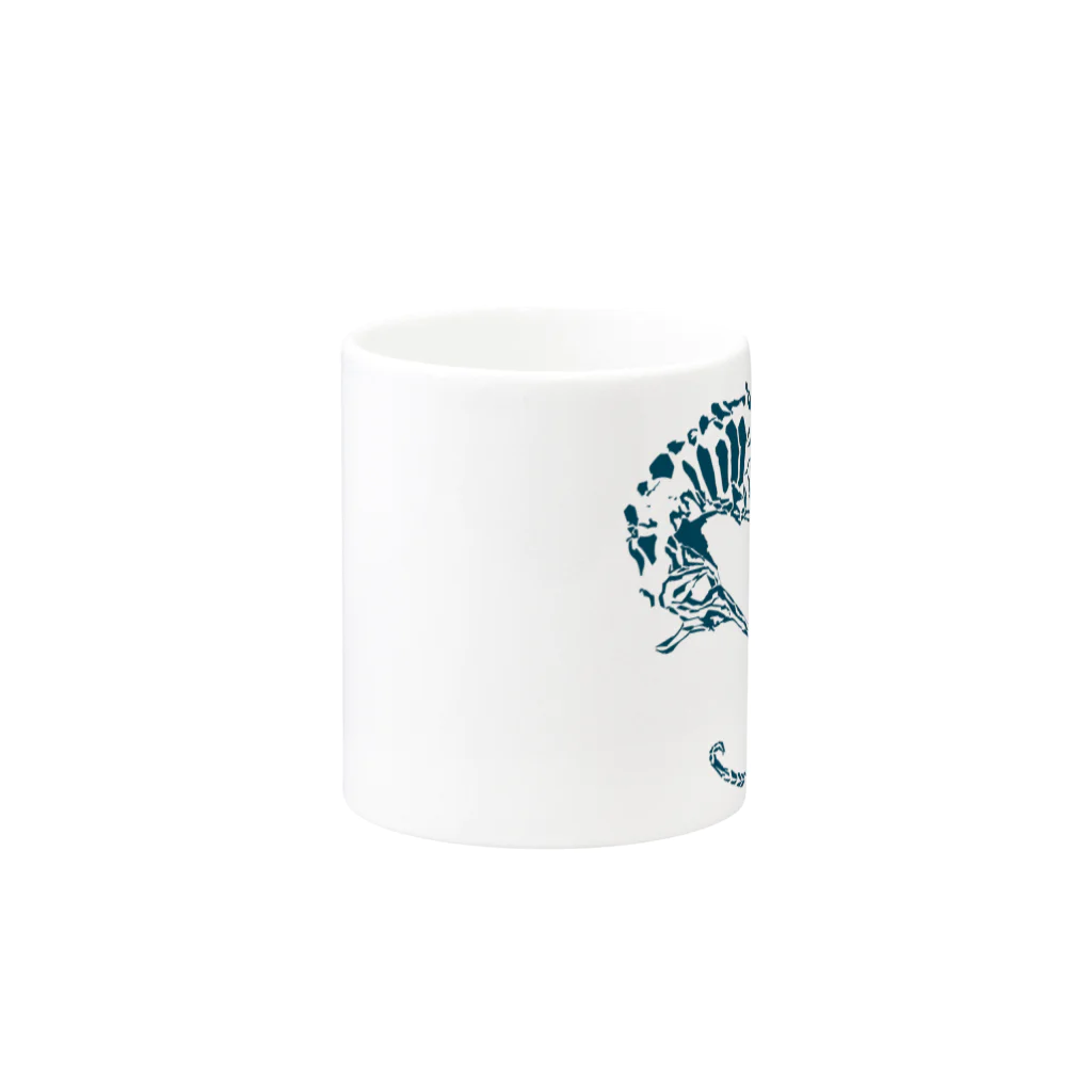 だいごのタツノオトシゴ Mug :other side of the handle