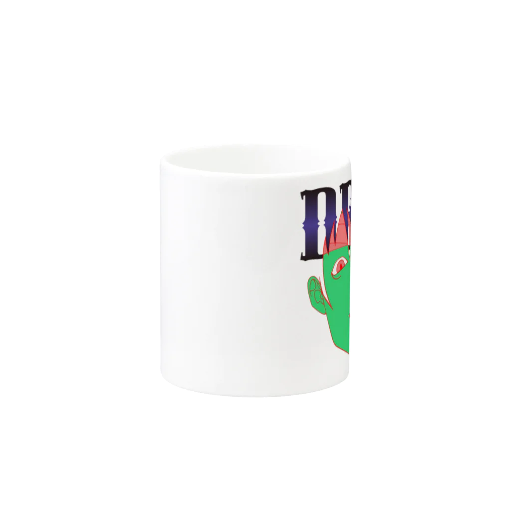 じゅじゅ屋のデッドアイ Mug :other side of the handle