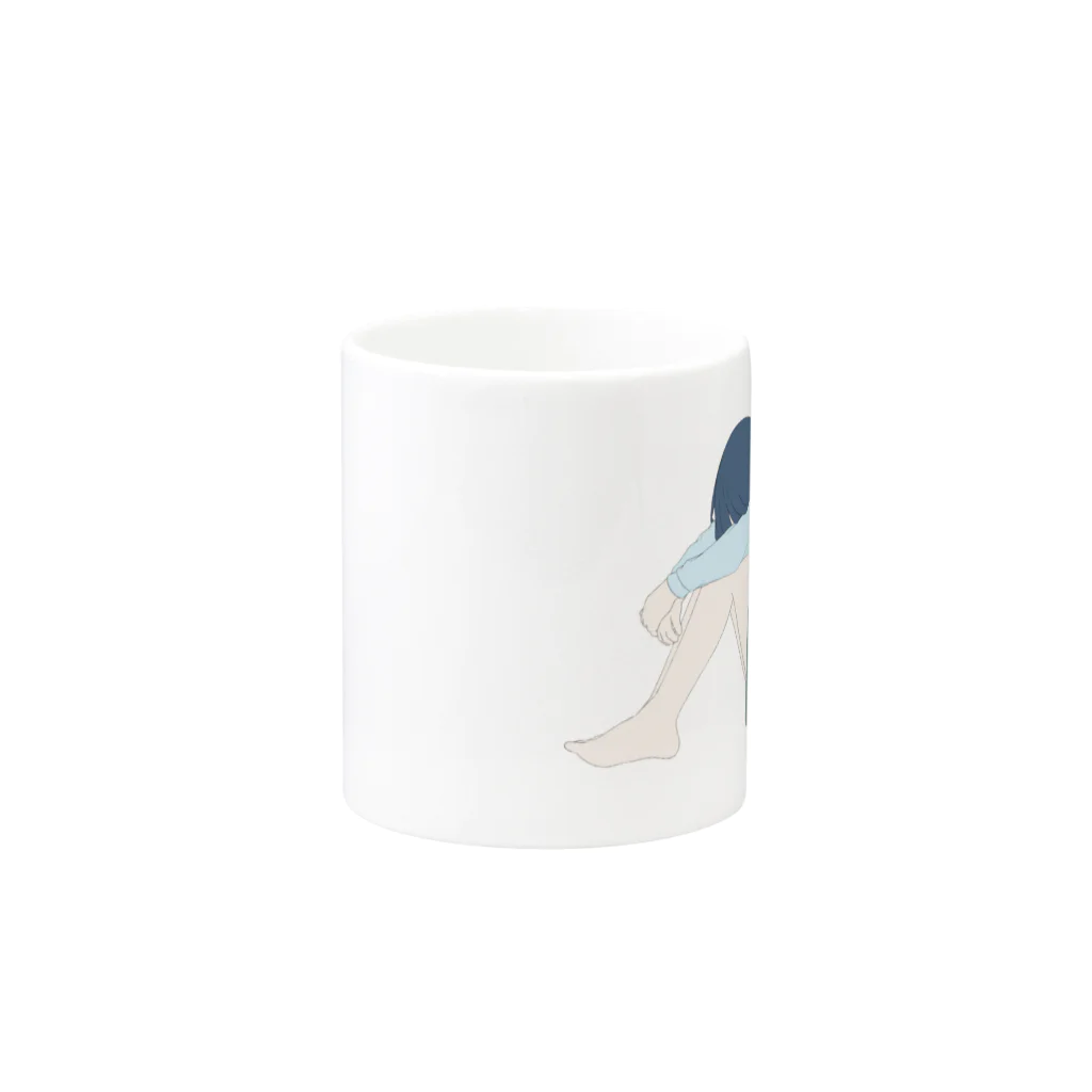 BoBo.の体育座り Mug :other side of the handle