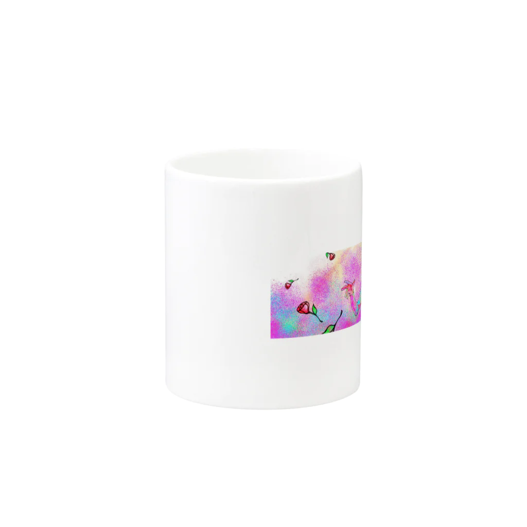 RyUtOのお題「好きなもの」 Mug :other side of the handle