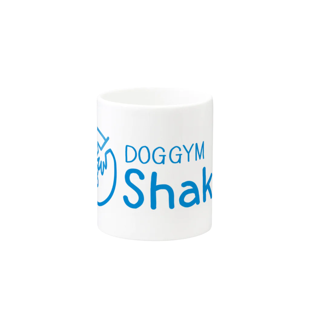 nowhitonの【DOGGYM Shake!】 シンプルロゴ Mug :other side of the handle