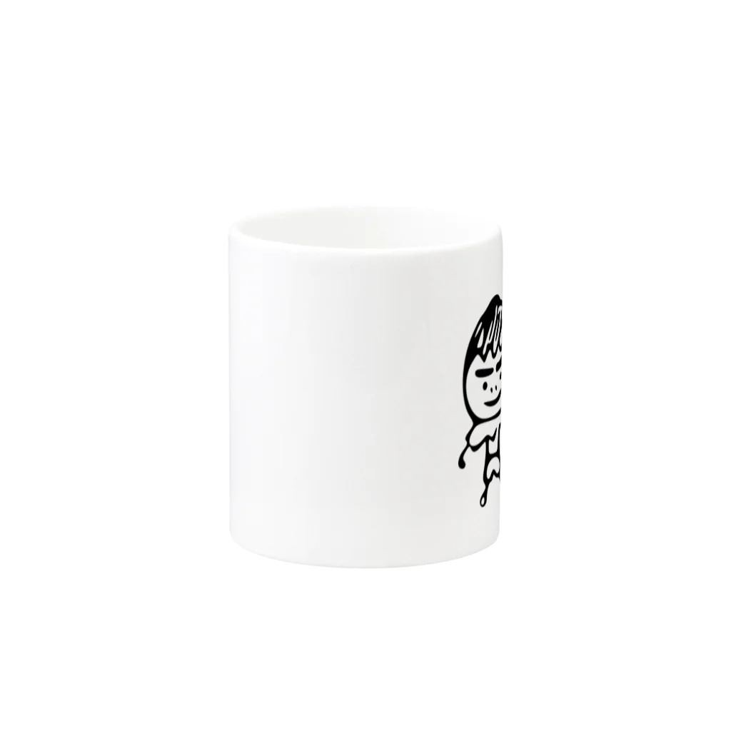 FOREST-ONEの木の実くんマグ Mug :other side of the handle