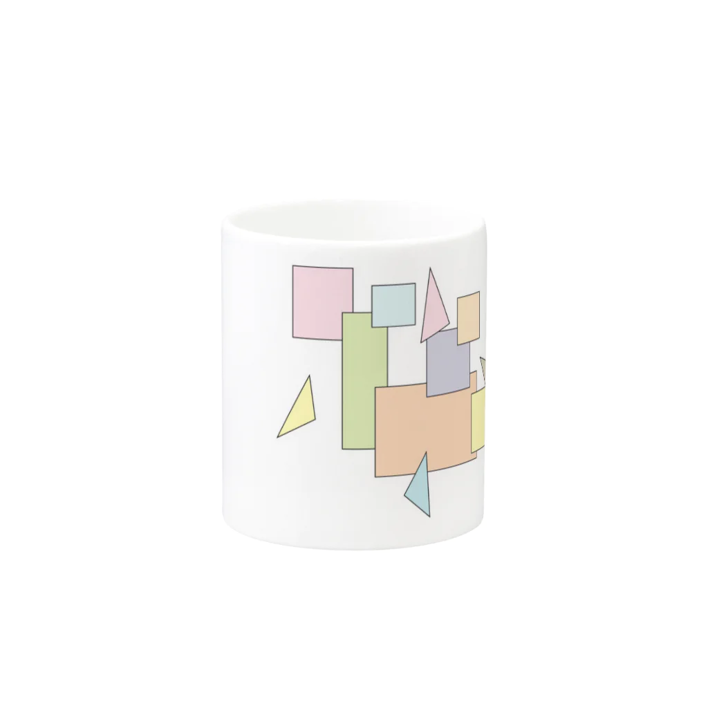 meiiiiのblocks Mug :other side of the handle