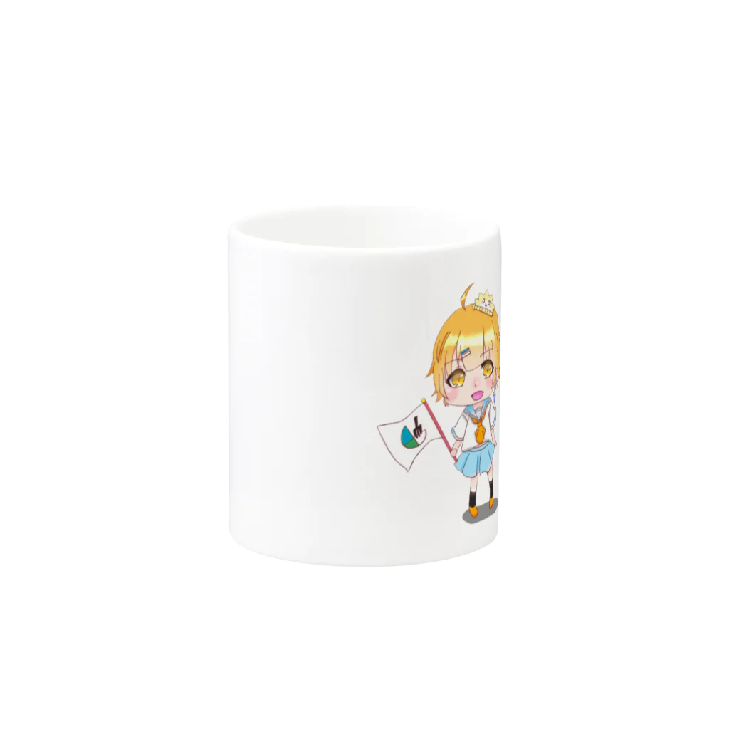 トゲカンパニーの夏バージョン 司令官 Mug :other side of the handle