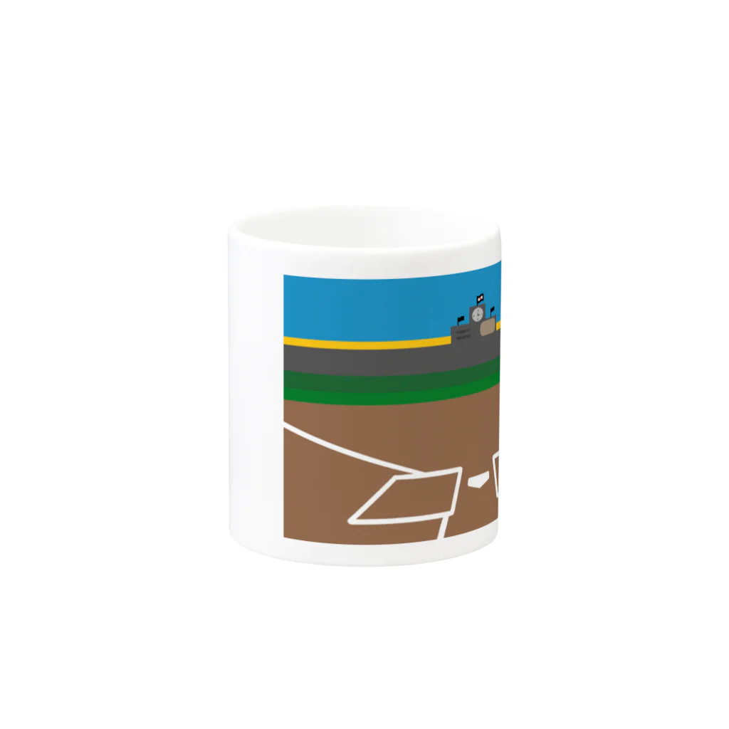 tamaccoの甲子園 Mug :other side of the handle