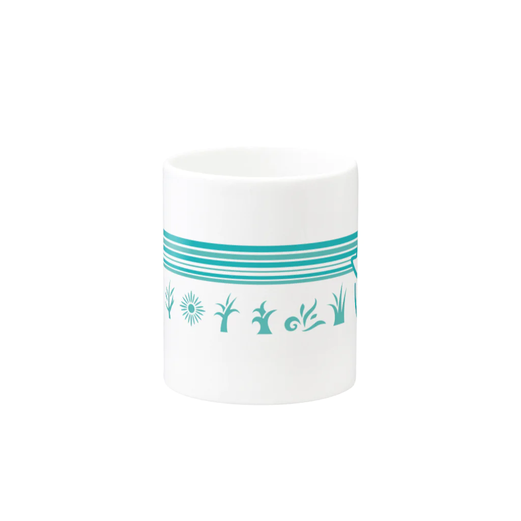 キャニコム 公式ショップのまさおくんのマグぅ Mug :other side of the handle