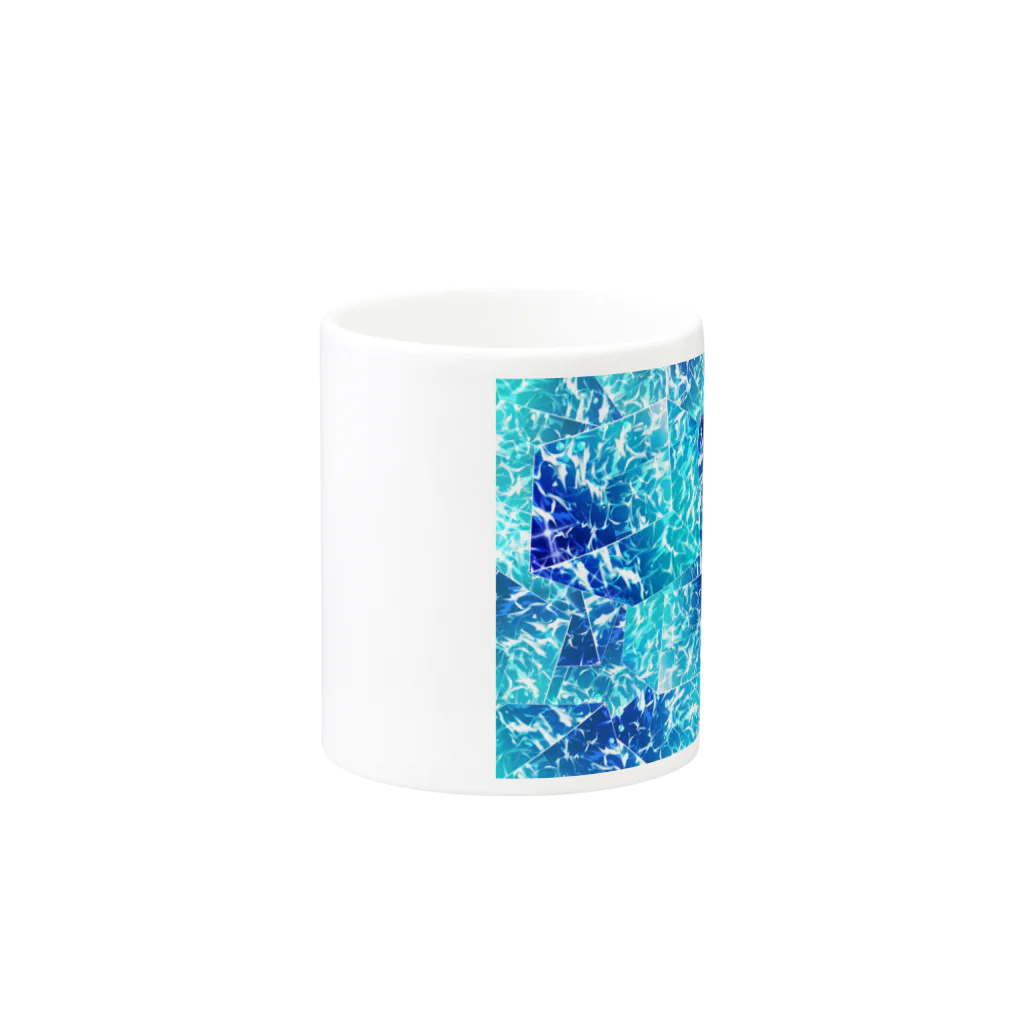 CsonTの海ブロック Mug :other side of the handle