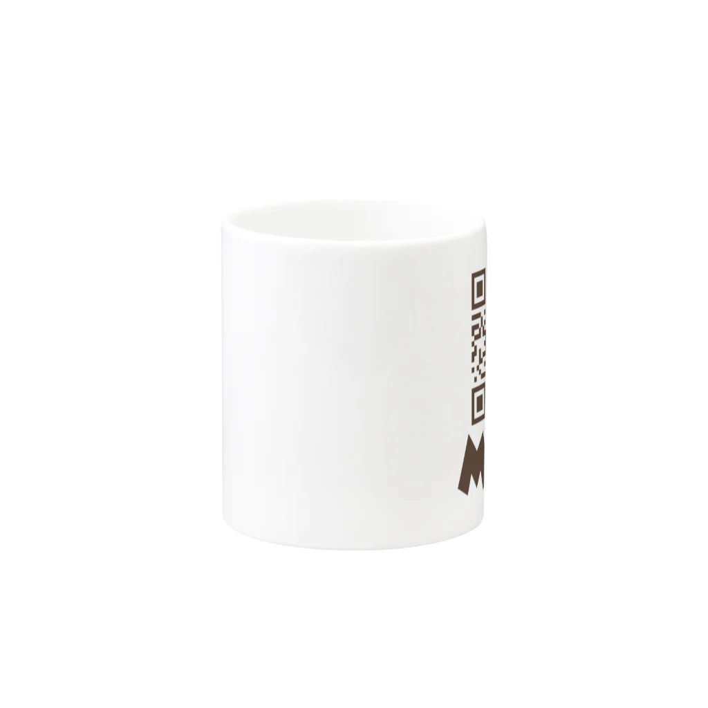 neguse511の胡麻柴みかんQR Mug :other side of the handle