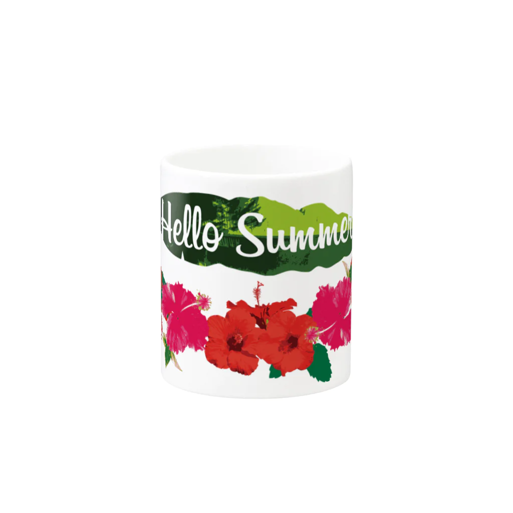 Mr.Rightのリゾートマグ　Hello Summer Mug :other side of the handle