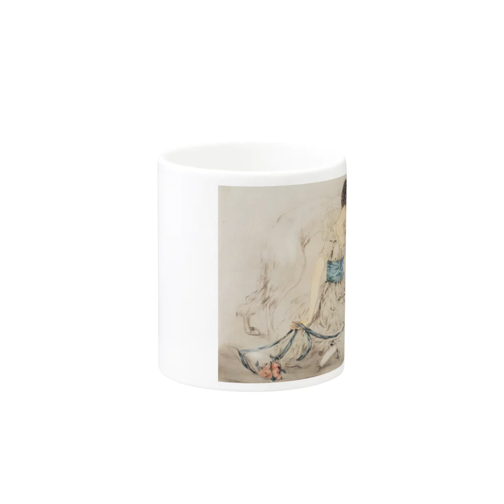 mioのボルゾイ Mug :other side of the handle