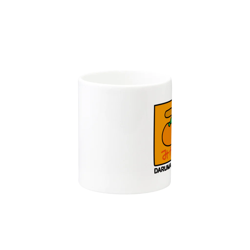 nyanko-worksのダルマッチョおじさん Mug :other side of the handle