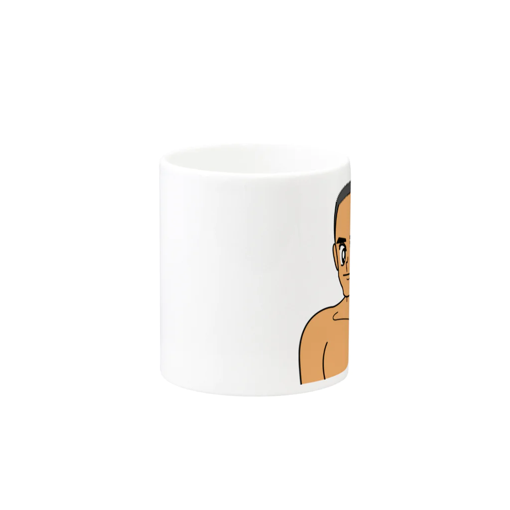 ダスのダス(赤裸々Ver.) Mug :other side of the handle