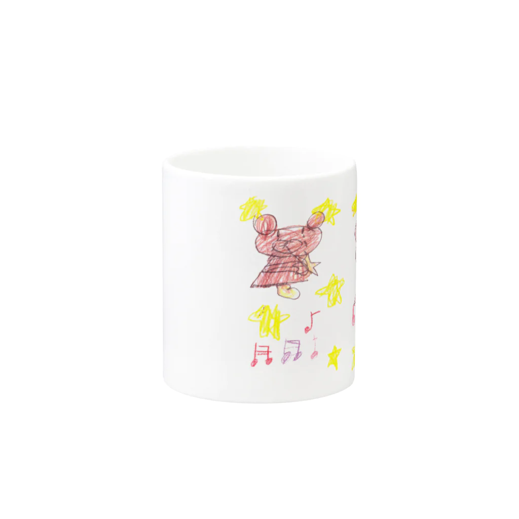 HALのついんべあ Mug :other side of the handle