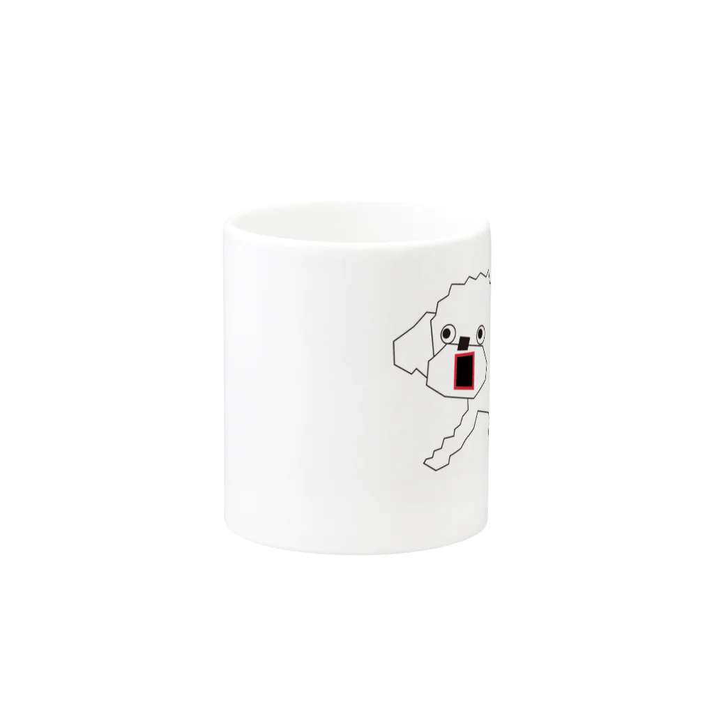 JUNのプリンセスぷー Mug :other side of the handle