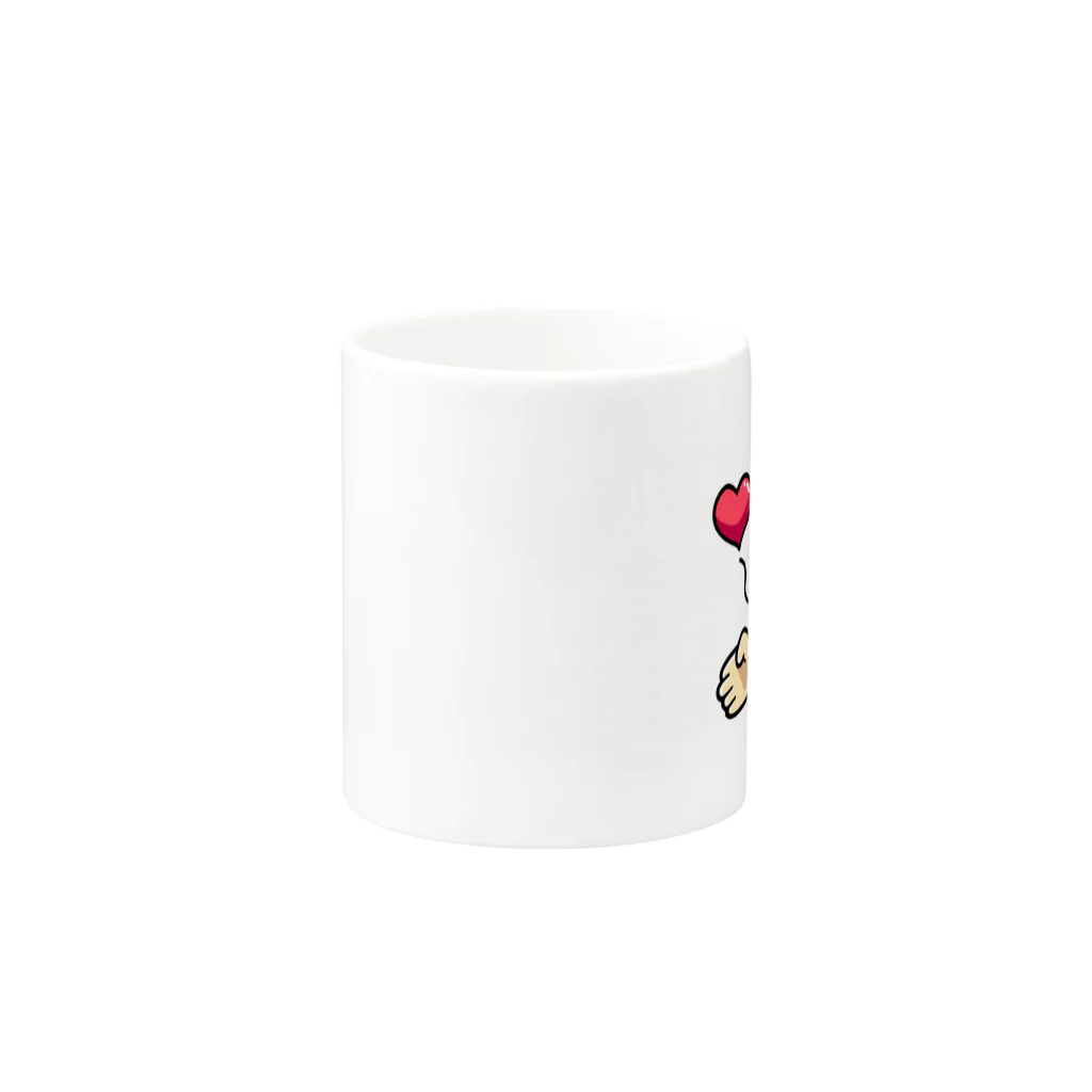 🇪🇪トロオドン🇪🇪のキス顔トロオドン Mug :other side of the handle