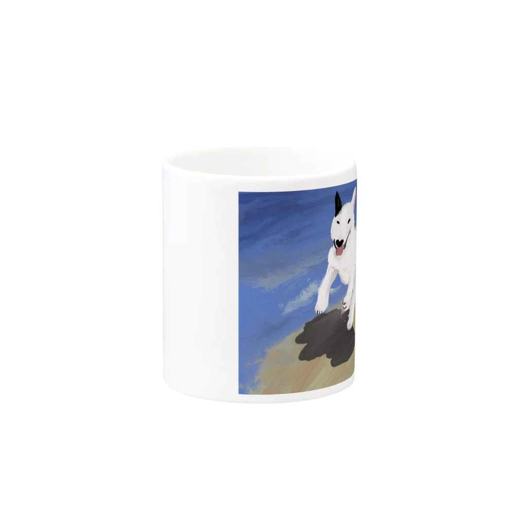 radiator18のマッチョ犬 Mug :other side of the handle