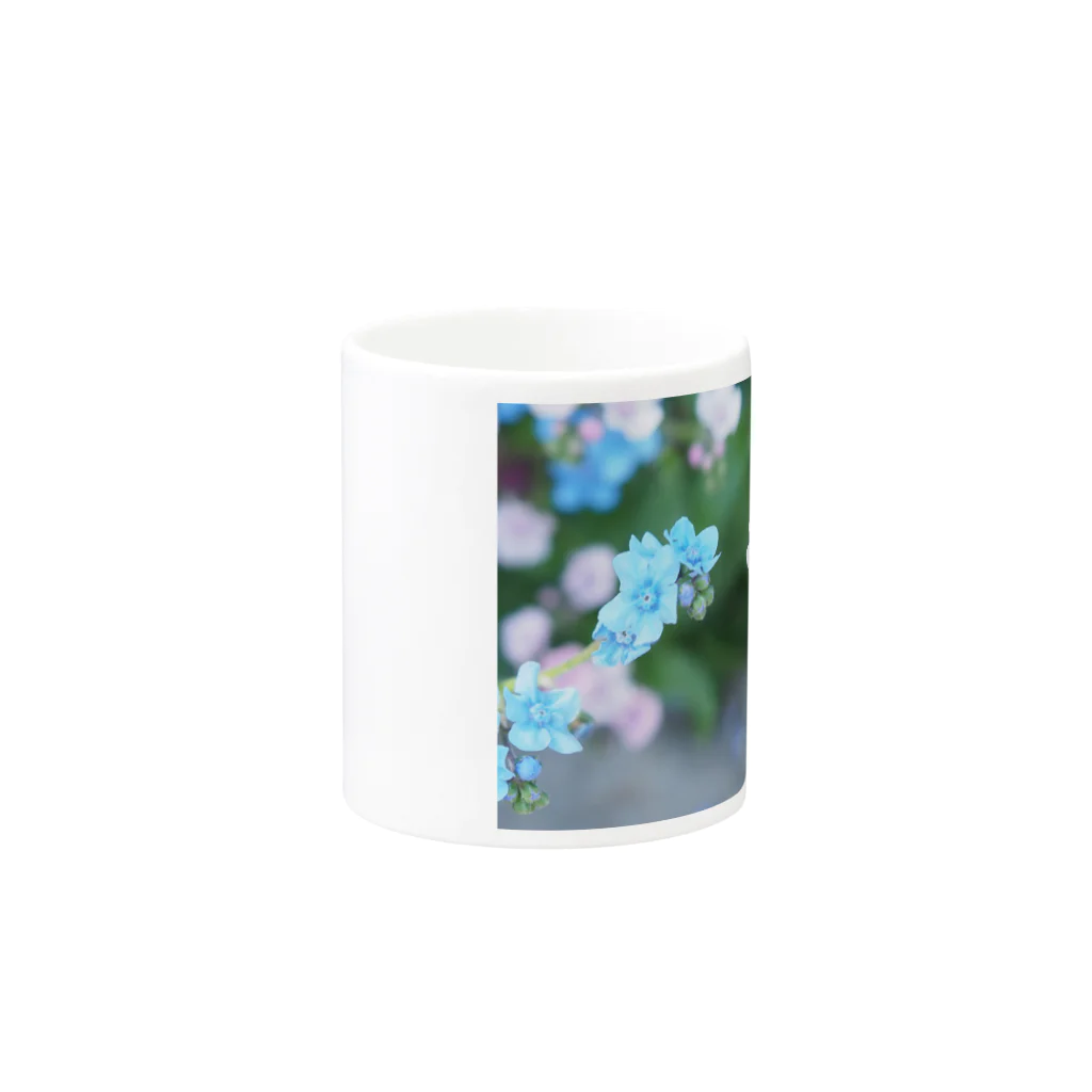 まいしょっぷマイユの小花ちゃん Mug :other side of the handle