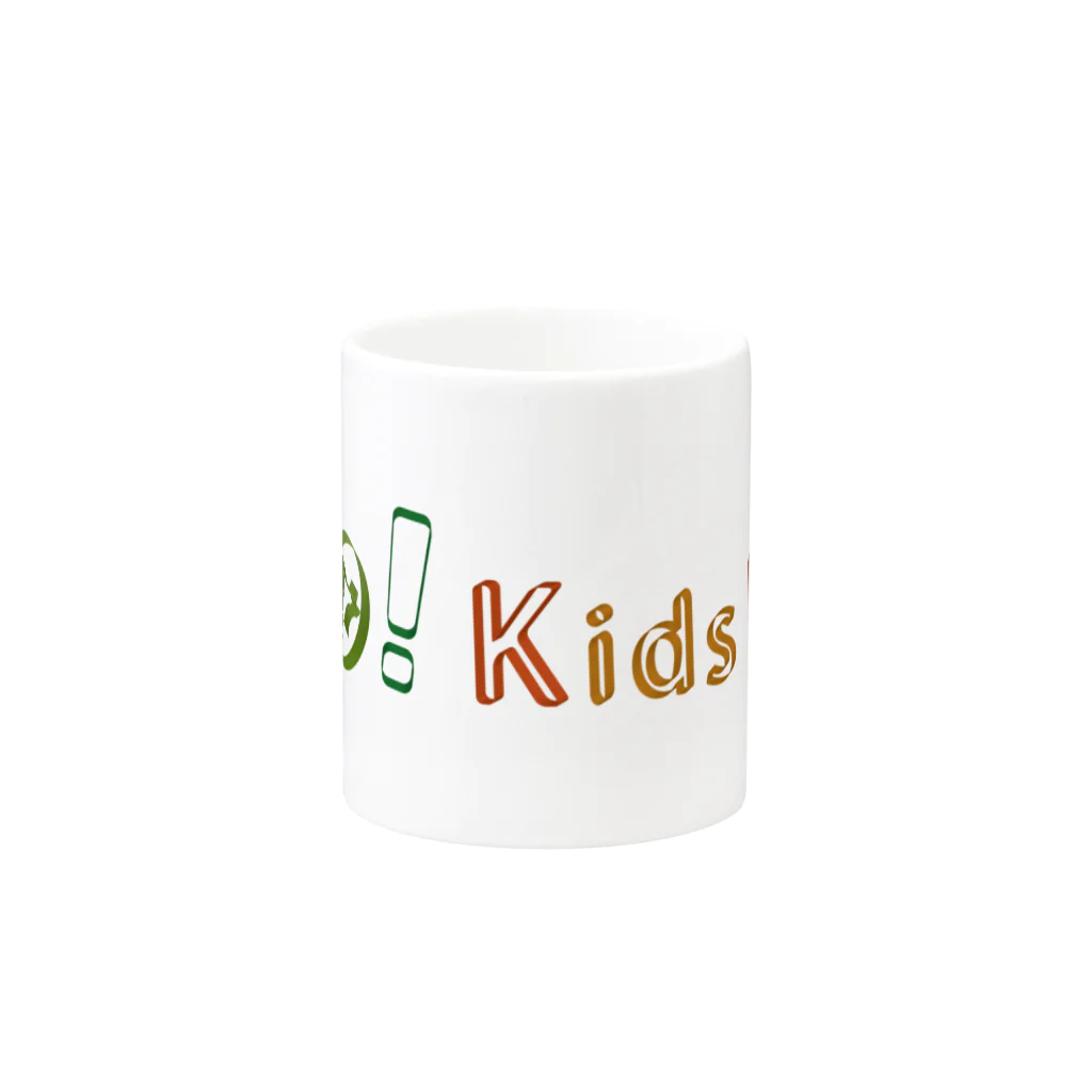 Do! Kids LabのDo! Kids Lab公式　キッズプログラマー　３D系ロゴ Mug :other side of the handle