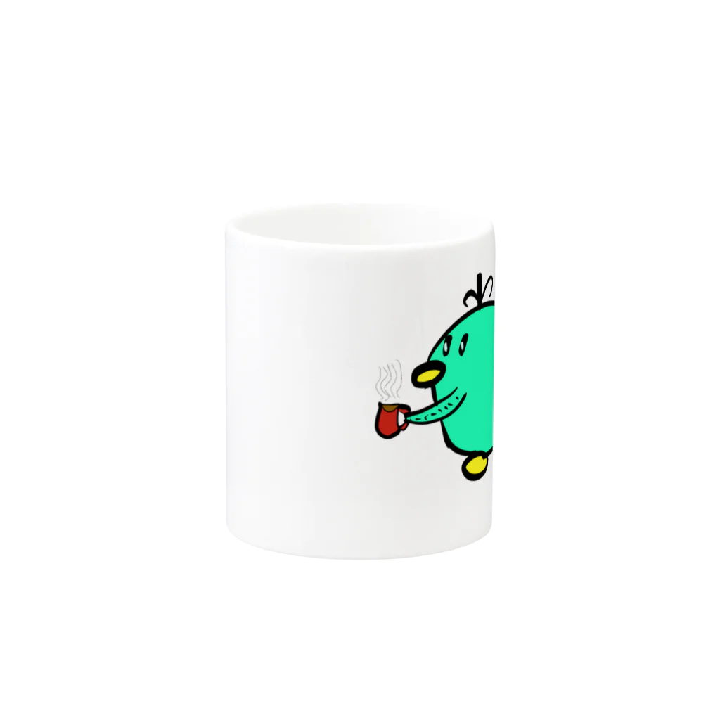 cororon-lightのコロロンのマグカップ Mug :other side of the handle