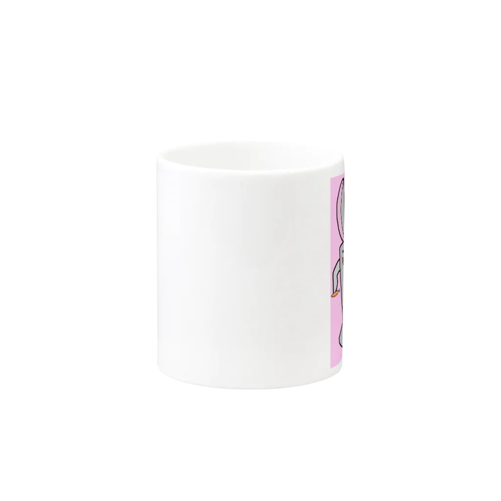 motti_17のウザギ Mug :other side of the handle