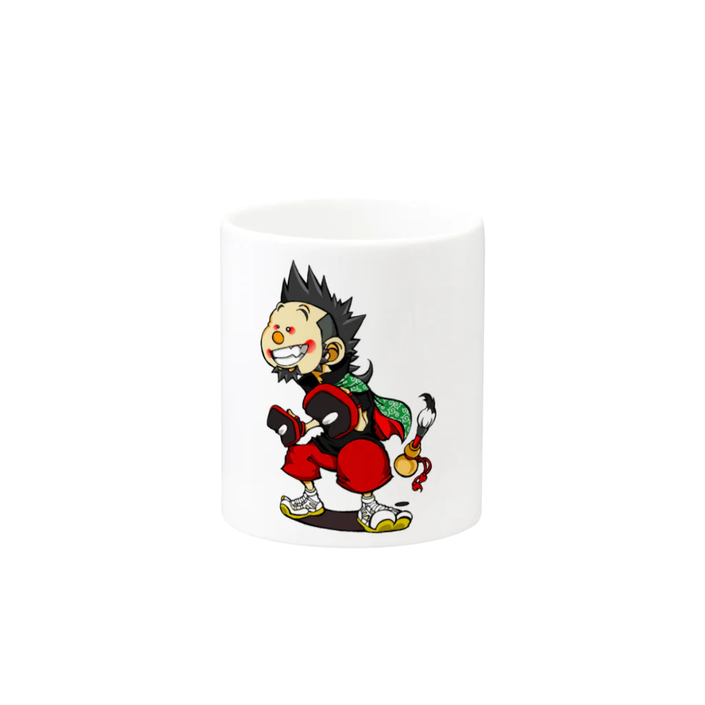 ASB boxingclub SHOPのASBトシアイテム Mug :other side of the handle