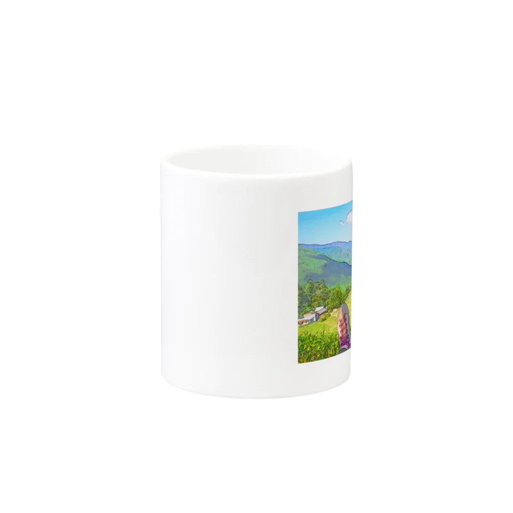 otakeの写真店の登山 Mug :other side of the handle