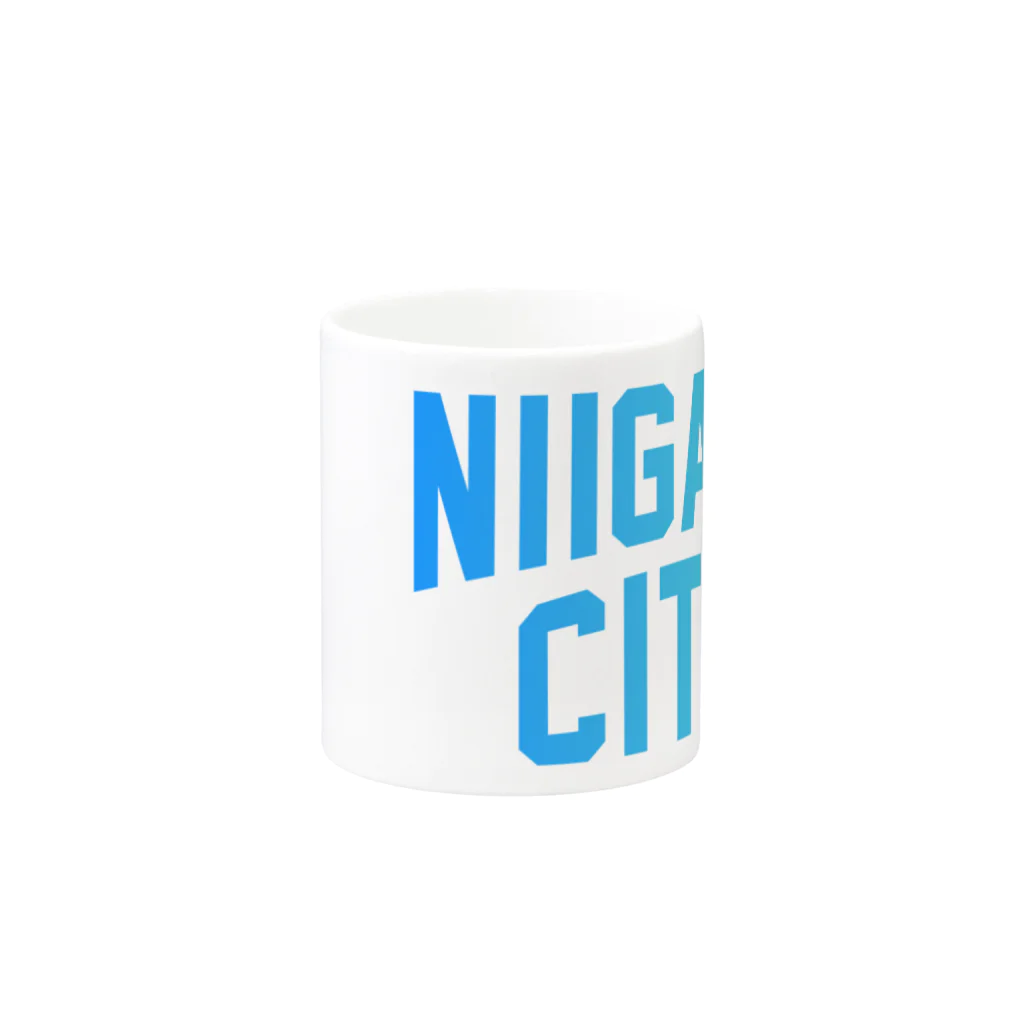 JIMOTOE Wear Local Japanの新潟市 NIIGATA CITY Mug :other side of the handle