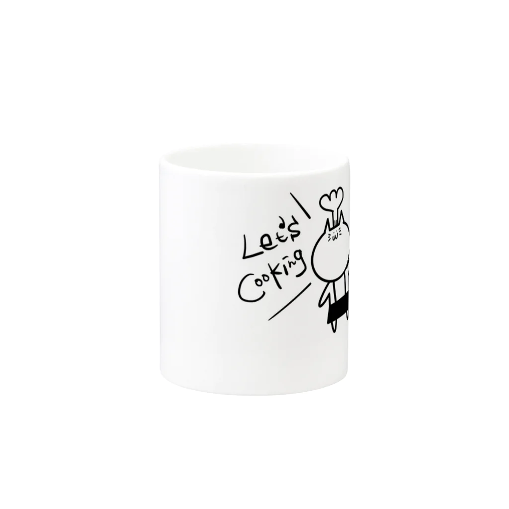 thenortonのニャンから Mug :other side of the handle