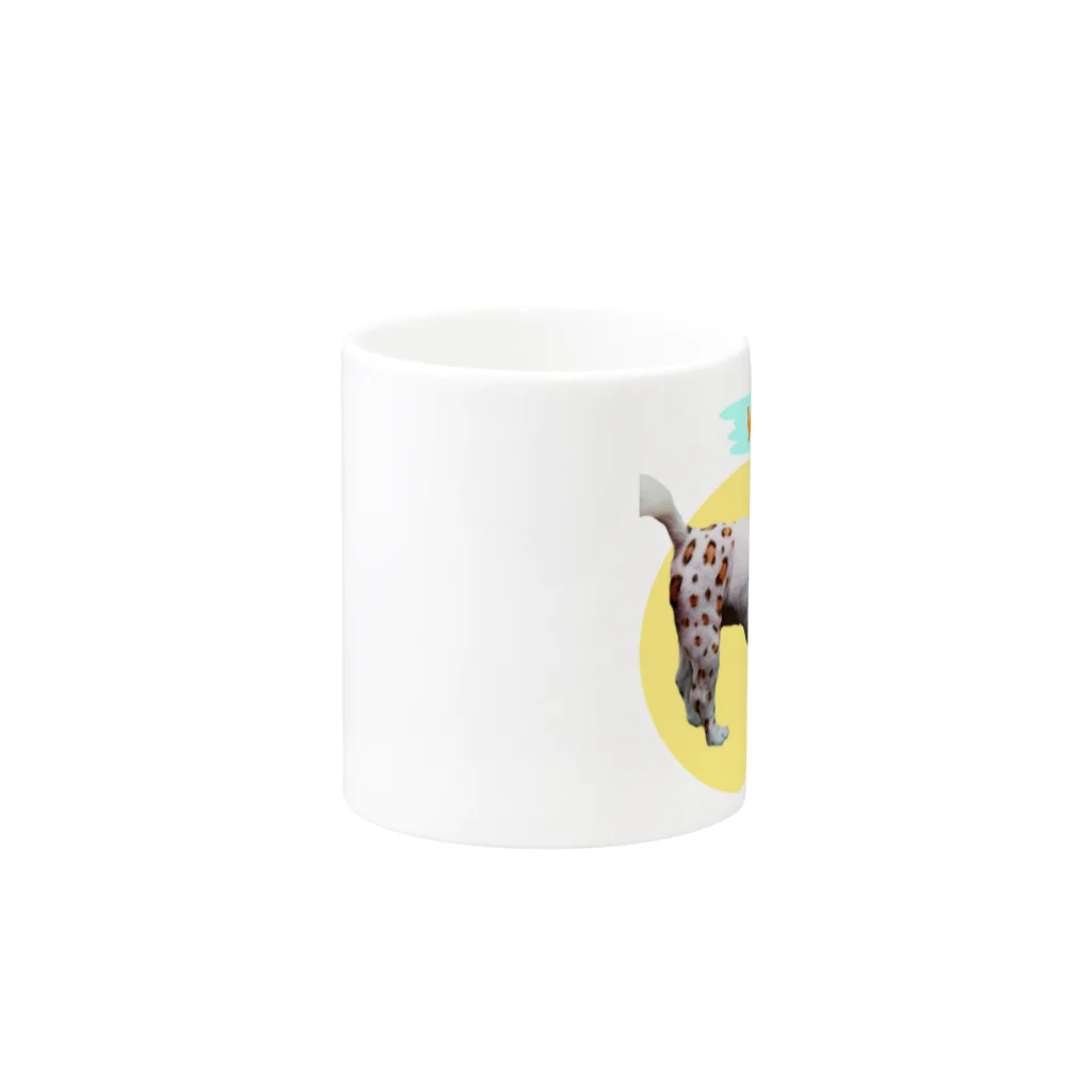 PontamansShopの俊足の犬 Mug :other side of the handle