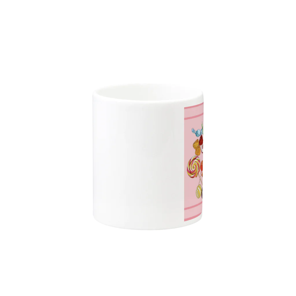 ちゃんの飴ちゃん Mug :other side of the handle