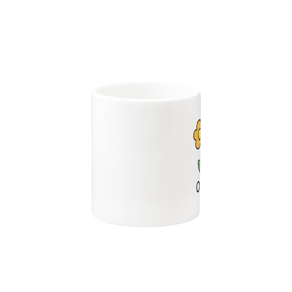 アシタモのお花 Mug :other side of the handle