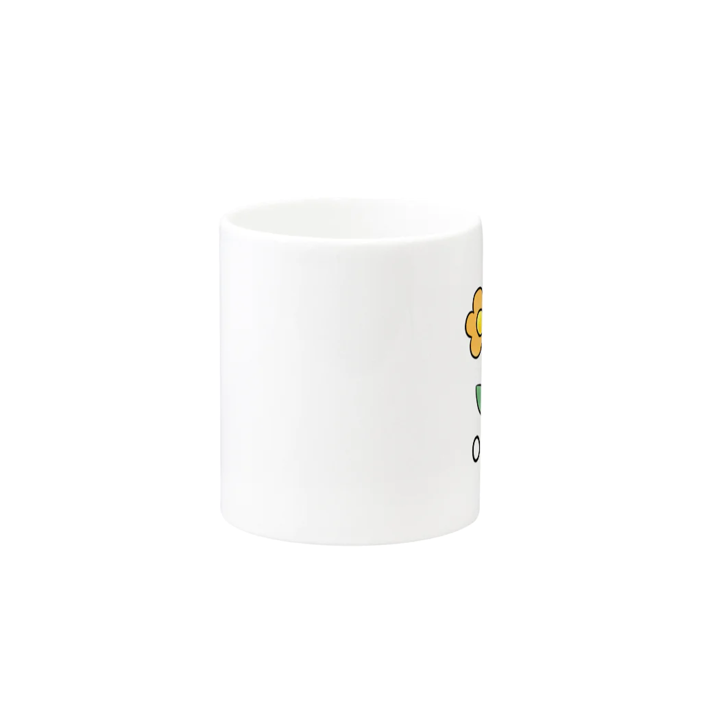 アシタモのお花 Mug :other side of the handle