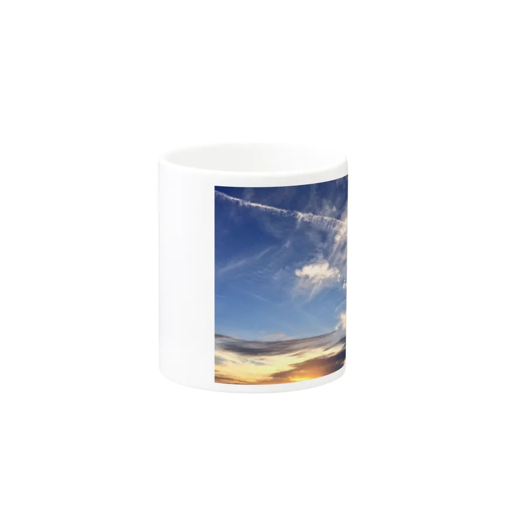 アトリエルのあの日の夕焼け Mug :other side of the handle