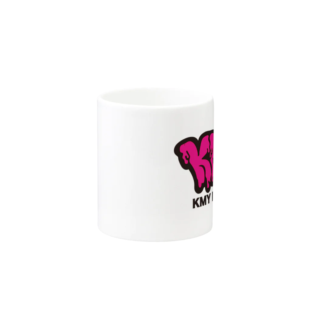 KMY.のKMY MADロゴ３ Mug :other side of the handle